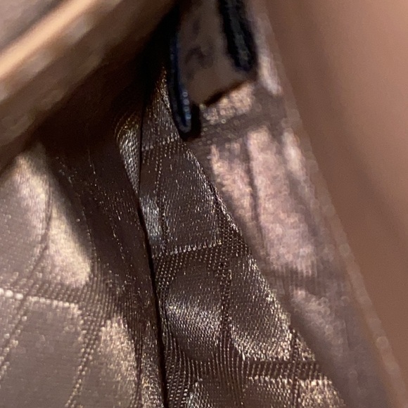 Kate Spade Gold Croc Skin Cashmere Long Clutch Snap Wallet EUC - Picture 7 of 12